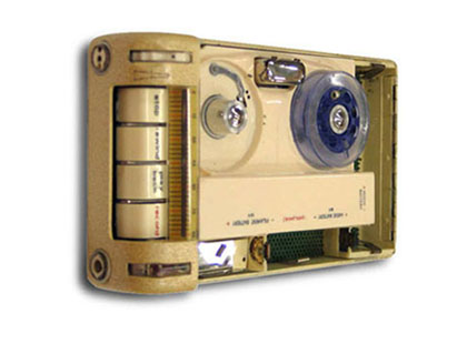 Telefunken Minifon recorder, of the type used by agent Ron Richards to record secret interviews with Vladimir Petrov. Image courtesy of Screensound Australia.